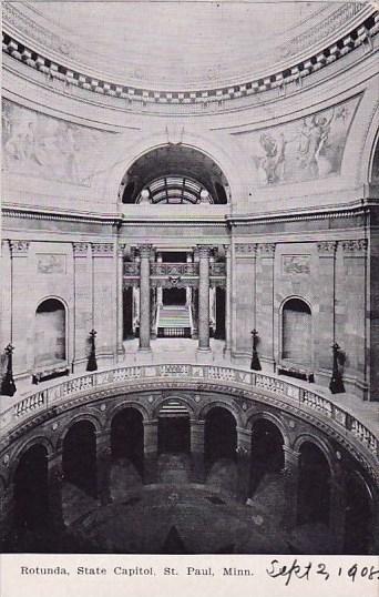 Minnesota Saint Paul Rotunda State Capitol