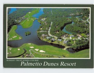 Postcard Robert Trent Jones Course, Palmetto Dunes Resort, South Carolina