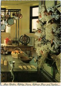 Biltmore House - Main Kitchen, Holiday Season, Asheville, North Carolina