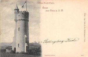 Linz Austria Franz Josefs Warte Gruss aus Vintage Postcard AA68950