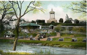 Burns Monument and Tea Garden - Alloway, Scotland, United Kingdom - DB