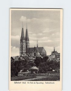Postcard Die Perle der Baumberge, Probsteikirche, Billerbeck, Germany