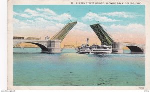 Cherry Street Bridge , Showing Draw , TOLEDO , Ohio ; PU-1931