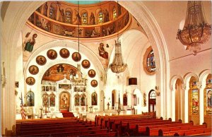 Florida Tarpon Springs St Nicholas Greek Orthodox Church Interior