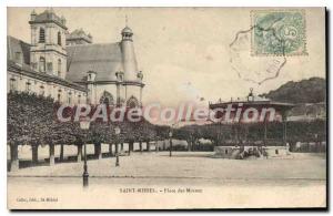 Old Postcard Saint Mihiel Place Des Moines