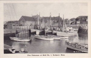 Massachusetts Rockport Five Fishermen At Motif No 1 Albertype