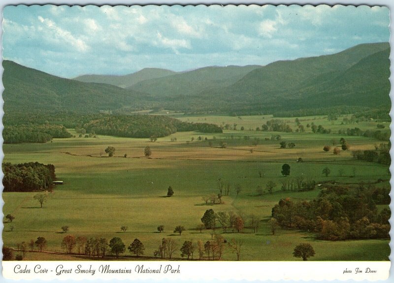 c1970s Nr. Townsend, NC Cades Cove Valley Great Smoky Mountains Park 4x6 PC M11