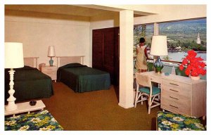 Postcard HOTEL SCENE Kailua Kona Hawaii HI AP1060