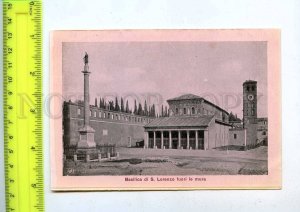 256268 ITALY ROME Basilic of St Lawrence Vintage POSTER