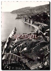 Modern Postcard Villefranche Sur Mer City View Harbor And The Cape Nice caugh...