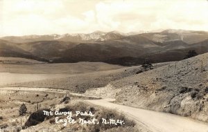 Eagle Nest N Mex McAvoy Pass Rppc postcard 1930-40