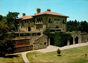 Oklahoma Ponca City The Marland Mansion View Of East Side