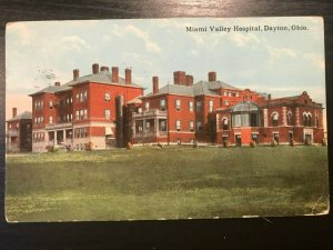 Vintage Postcard 1917 Miami Valley Hospital Dayton Ohio (OH)