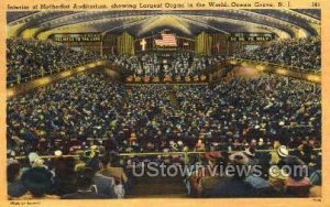 Interior Of Auditorium - Ocean Grove, New Jersey NJ  