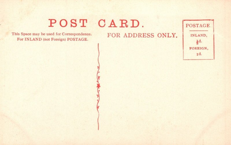 Vintage Postcard 1910's Parish Church Northfleet Kent England UK Wyndham Series