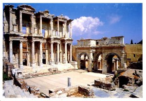 Turkey - Ephesus, Izmir. Library of Celsus