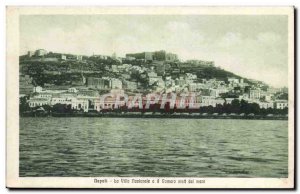 Italy Italy Napoli Old Postcard villa Nazionale e il vomero visiti dal Mare