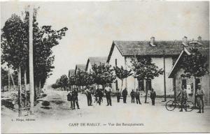 France Military Camp de Mailly Vue des Baraquements 01.30