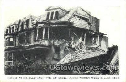 Tornado Septemeber 27th 1927 in St. Louis, Missouri