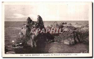 Old Postcard Ile de Brehat The tab Lobster and I ArguiIle of Brehaton