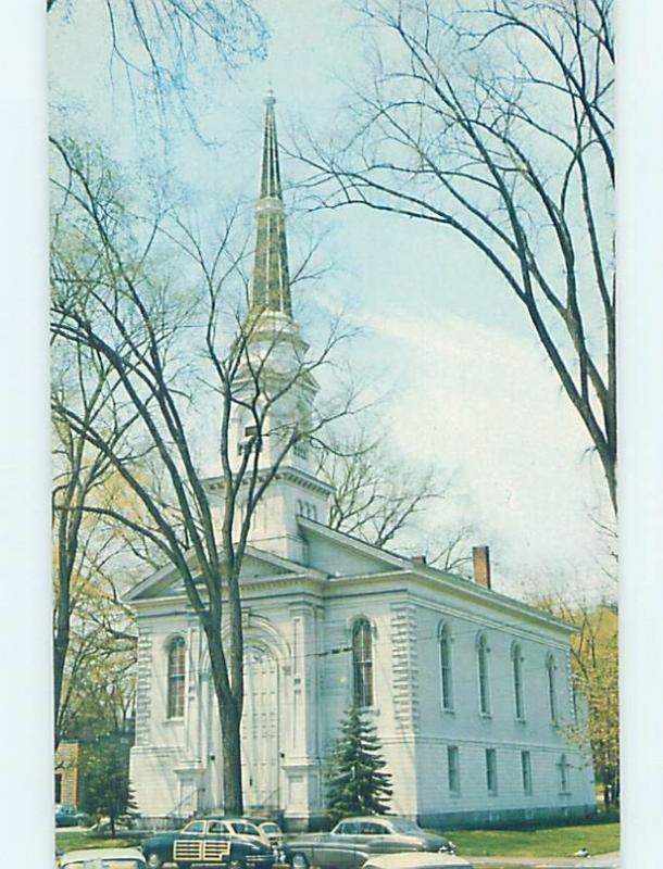 Unused Pre-1980 CHURCH SCENE Montpelier Vermont VT A7661@