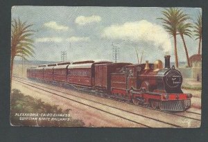 1919 PPC Alexander Cairo Express Egyptian State R W