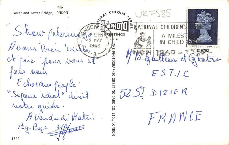 uk7585 tower and tower bridge london  uk