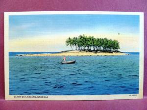 Postcard Bahamas Nassau Sandy Cay