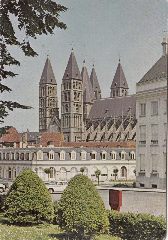 BF28950 tournai la cathedrale N D belgium  front/back image