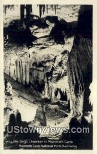 Onyx Chamber, Real Photo - Mammoth Cave, KY