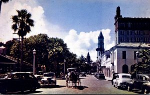 Florida St Augustine Street Scene