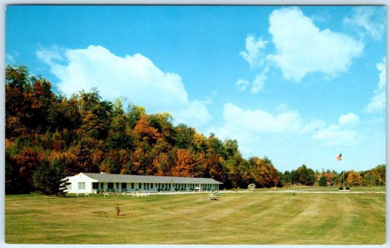 BRANDON, Vermont  VT   Roadside  BRANDON MOTOR LODGE  ca 1960s-70s Postcard