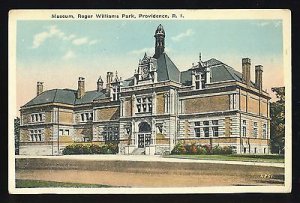 Providence, Rhode Island/RI Postcard, Roger Williams Park Museum, 1930's?