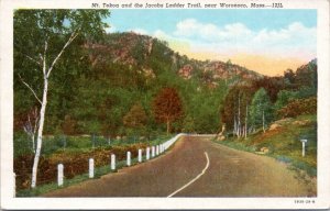 Postcard MA - Mt. Tekoa and the Jacobs Ladder Trail near Woronoco