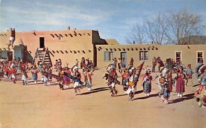 Comanche Dance San Ildefonso Pueblo, New Mexico NM s 