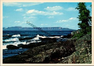 The Legend of the Sleeping Giant Silver Islet Ontario Postcard PC358