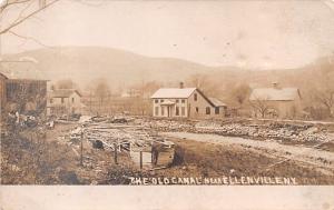 Real Photo Ellenville, New York, USA D & H Canal Unused, Undivided back Era (...