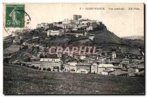 Saint Flour - Vue Generale - Old Postcard