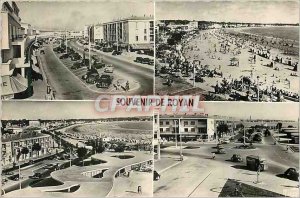 Modern Postcard Souvenir de Royan Rue de la Republique The Beach Boulevard Gr...