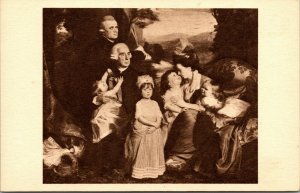 Vtg The Copley Family by Artist Copley National Gallery of Art Postcard