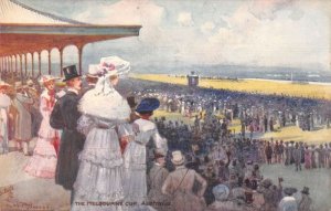 Melbourne Australia The Melbourne Cup Race Track Tuck Postcard AA29876