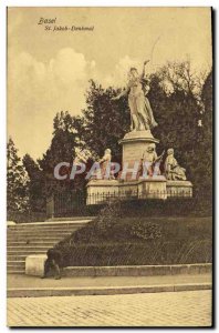 Old Postcard Basel St Jakob Denkmal