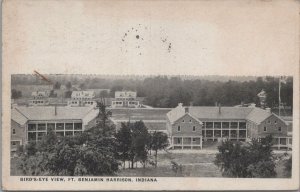 Postcard Bird's Eye View Ft Benjamin Harrison Indiana IN 1917