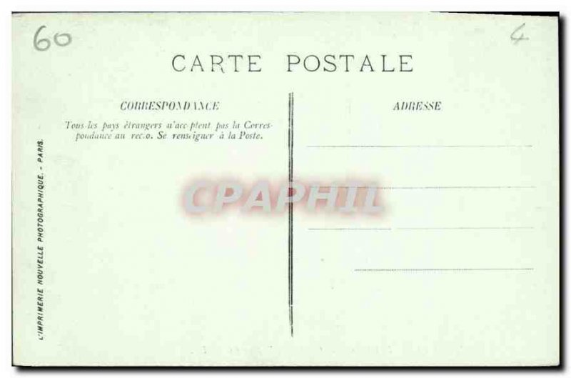 Old Postcard Compiegne Chateau Tapestry Gallery