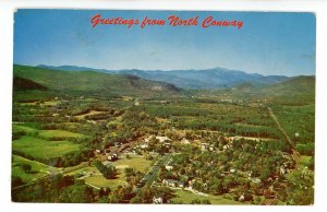 NH - North Conway. Aerial View Looking North to Mt. Washington