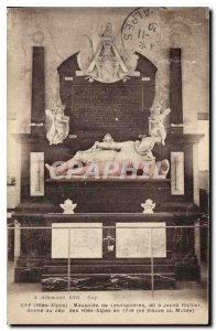 Postcard Old Gap Htes Alps Mausoleum of Lesdouioeres
