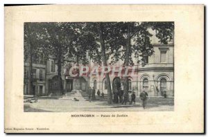 Old Postcard Montauban Courthouse