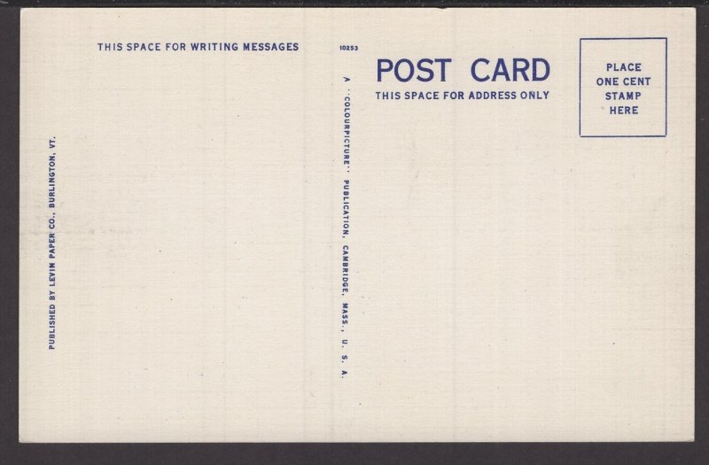 Vermont Burlington - Battery Park overlooking Lake Champlain ~ Linen