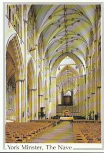 Yorkshire Postcard - York Minster - The Nave - Ref TZ10841