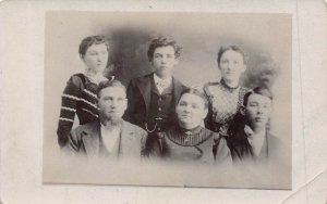 BIRTHDAY FROM BOHNE FAMILY TO ALMA TIMBEL KEWAUNEE WISCONSIN~REAL PHOTO POSTCARD